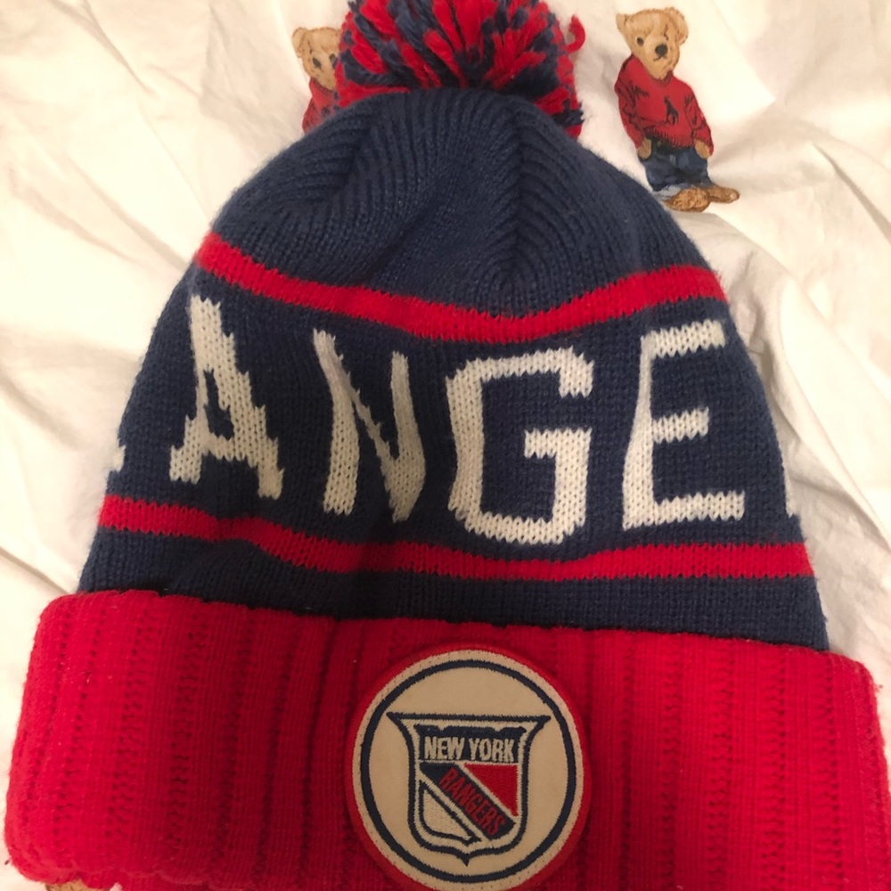 New York Rangers Mitchell and Ness Beanie